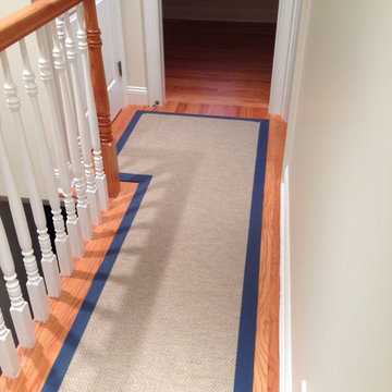 Custom Curved Wide Binding Sisal Runners