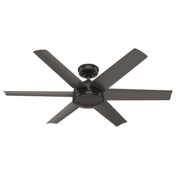 Hunter 52" Jetty WeatherMax Wet Rated Ceiling Fan and Wall Control, Noble Bronze