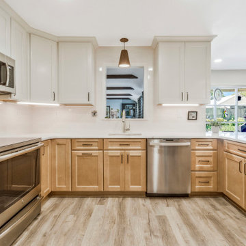 Transitional Kitchen Design Bowie, MD