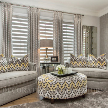 Transitional, Blingy, Casual Elegance - Master Bedroom
