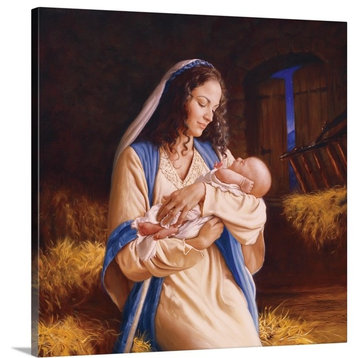 "Heaven's Perfect Gift" Wrapped Canvas Art Print, 12"x12"x1.5"