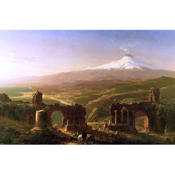 Thomas Cole Mount Etna from Taormina Wall Decal