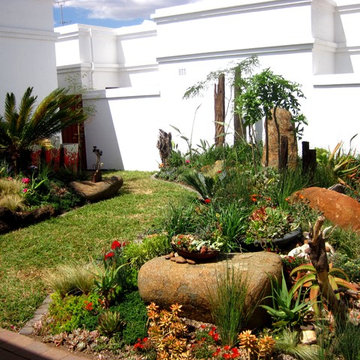 Small Water Wise Townhouse Garden