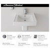 American Standard 9134.004EC Decorum 21" Wall Mounted Bathroom - White