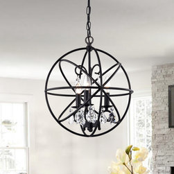 3-Light Chandelier, Flush Mount & Pendant - Chandeliers
