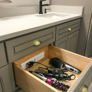 Powered Vanity Style Drawer