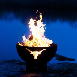 Long Horn Wood Burning Fire Pit - Fire Pits