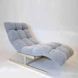 Chaise Longue, Milo Baughman - Indoor Chaise Lounge Chairs