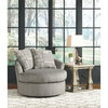 Signature Design by Ashley Soletren Swivel Accent Chair in Ash