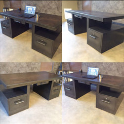 Biscayne desk (plain) - Desks And Hutches