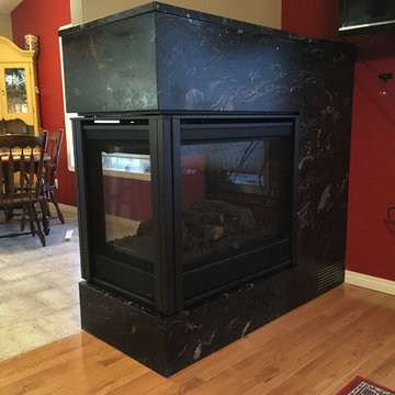 3 sided Fireplace