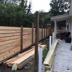 Wood Cottage Fence - Horizontal - Home Fencing And Gates