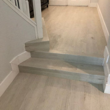 Custom Vinyl Staircase