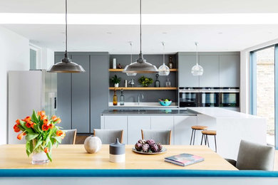 Inspiration for a contemporary kitchen in London.