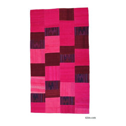 Turkish Patchwork Kilim Rug - Area Rugs