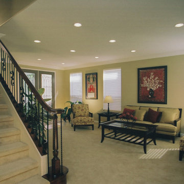 AFTER - New nine foot ceiling