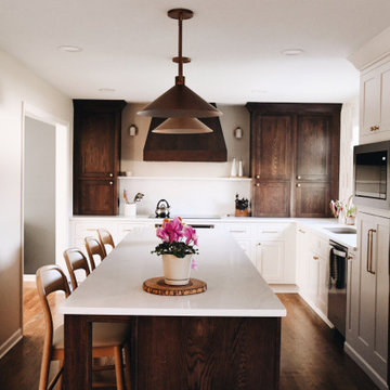 Open Concept Kitchen Remodel with Expanded Island + Natural Light