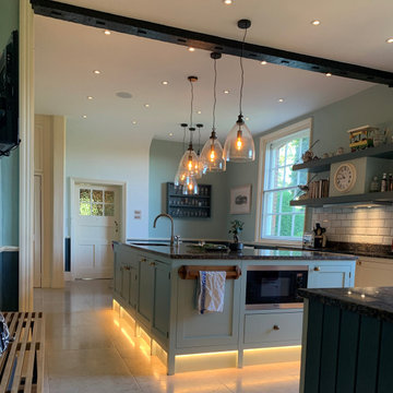 Kitchen Before & After: Handmade Shaker Transformation - AFTER