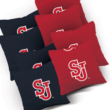 St John's Red Storm Cornhole Bags Set of 8