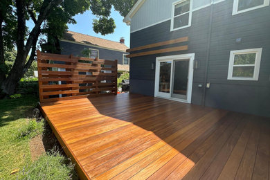 Trendy deck photo in Boston