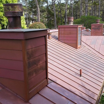 Pebble Beach - Standing Seam Copper Roof