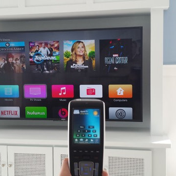 RTI universal remote | Solana Beach surround sound project