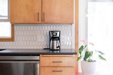 Inspiration for a 1950s home design remodel in Minneapolis