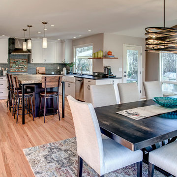Bright and Bold Kitchen and Home Makeover