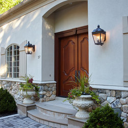 French Chateau Style Exterior Lighting - Outdoor Wall Lights And Sconces