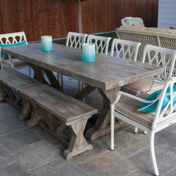 Custom Trestle Table - Products