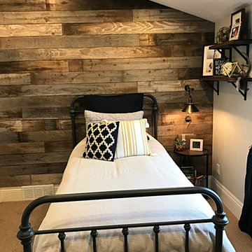 Reclaimed Bedroom Accent Wall