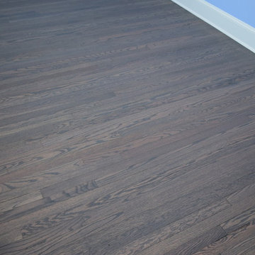 1950s Red Oak with a custom Gray Natural Oil
