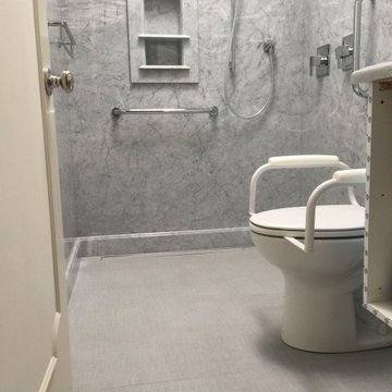 Handicap bathroom remodel