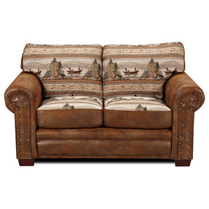 American Furniture Classics Alpine Lodge Sofa - Rustic - Sofas - by  BisonOffice | Houzz