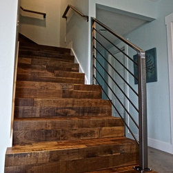 Simple, Clean Brushed steel hand rail - Products