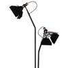 Ansel Spotlight Floor Lamp, Matte Black