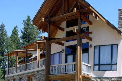 Inspiration for a timeless exterior home remodel in Other