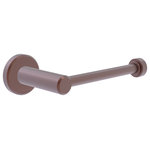 Allied Brass - Malibu Euro Style Toilet Paper Holder - The contemporary motif from this stylish collection has timeless appeal. This European Style Toilet Tissue Holder is constructed from solid brass and completed with a lifetime decorative finish. Its euro style hook makes changing the roll quick and easy.