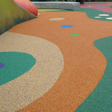 No Fault Safety Surface for residential and commercial playgrounds.