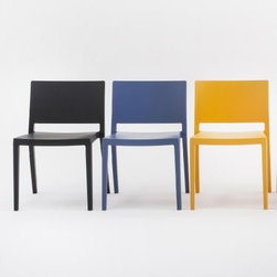 Lizz Mat Outdoor Chair by Kartell - Outdoor Dining Chairs