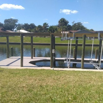 New Boat Dock Construction in Palm Coast