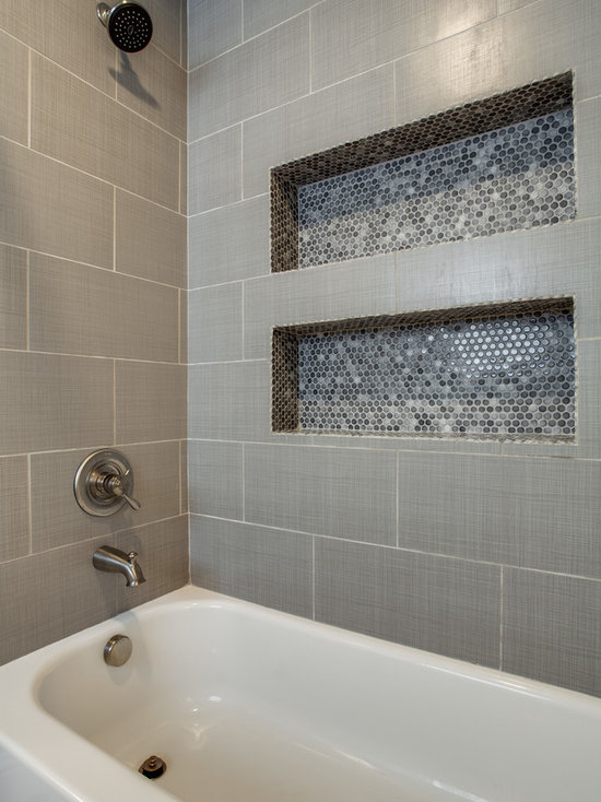 Grey Linen Tile | Houzz