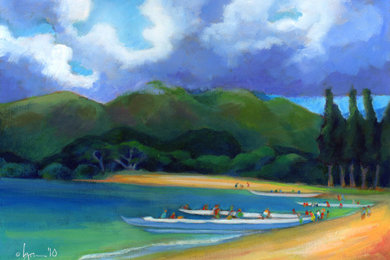PRINTS: Kailua Beach Outrigger Club
