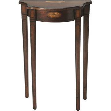 Chester Plantation Cherry Console Table - Dark Brown