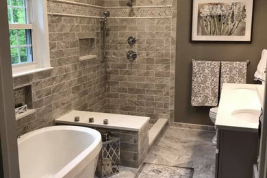 Example of a bathroom design in Philadelphia