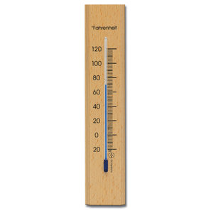 French Enamel Style Analog Wall Thermometer 8 Inch White Fahrenheit Scale for sale online 