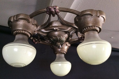 Finding Art Deco Lighting during Restoration of Older Homes