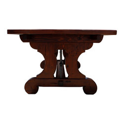 Rhodes Dining Table Side View - Products