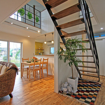 R+house「2つの趣味コーナーが家族のつながりを作る家」