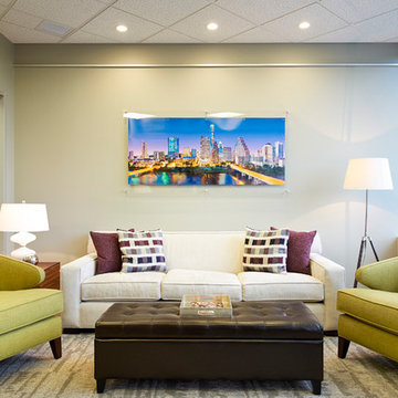 Living Room Photo Display